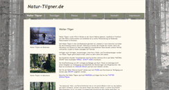 Desktop Screenshot of natur-tilgner.de